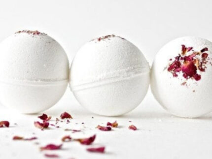 pack of 3 rose Bath Bomb 120Ā grm