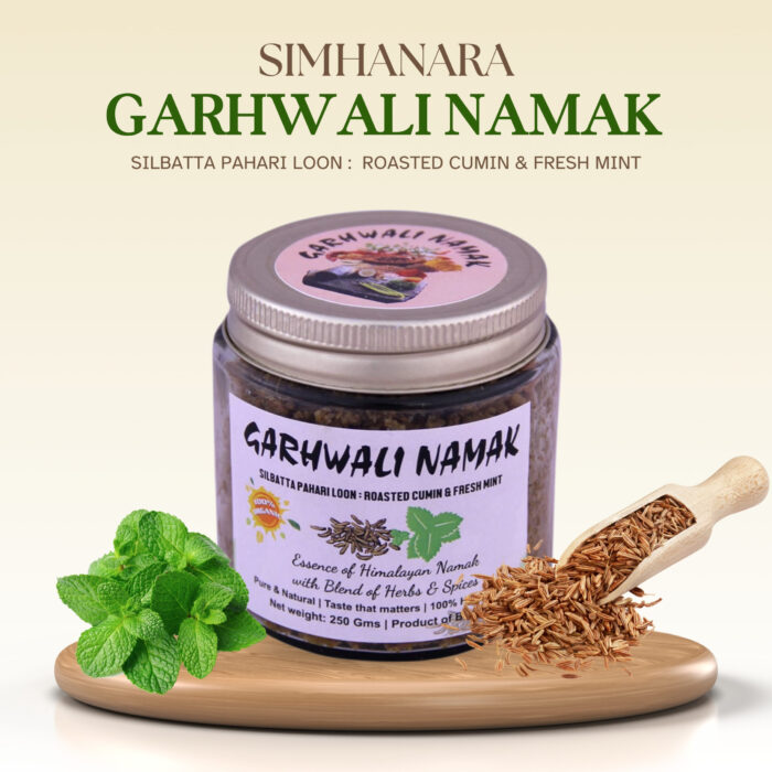 Simhanara Silbatta Pahari Loon : Roasted Cumin & Fresh Mint - Image 1