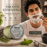 Simhanara Rosemary and Peppermint oil Shaving Soap|80 gram| - Image 2