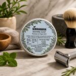Simhanara Rosemary and Peppermint oil Shaving Soap|80 gram|