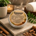 Simhanara Sandalwood Shaving Soap, 80g, All Skin Type, Naturally Derived, Cruelty Free - Image 2
