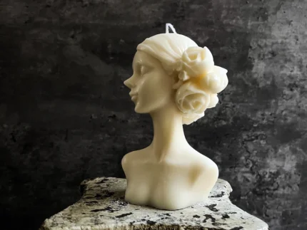 Lady Statue Candle
