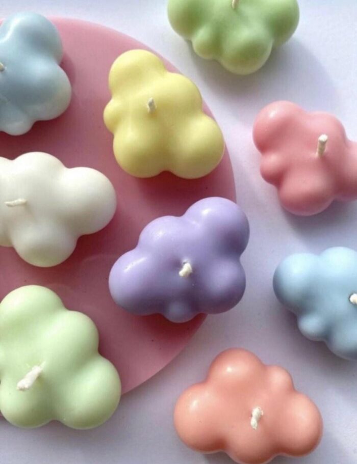 Pack of 20 Scented Cloud Candles - Image 1