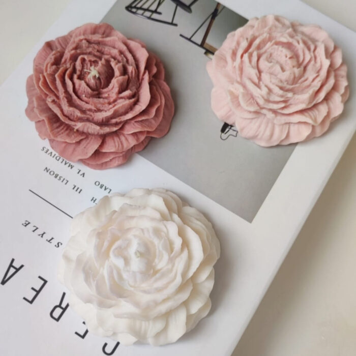 Pack of Three Peony Candle - Image 1