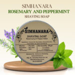 Simhanara Rosemary and Peppermint oil Shaving Soap|80 gram|