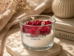 Rose Bouquet Candle (200 grm) 3 wick - Image 3