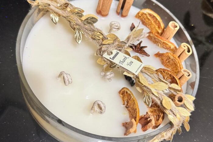 Glass Big Bowl Candle ||Soy Wax|| Scented Candle || - Image 6