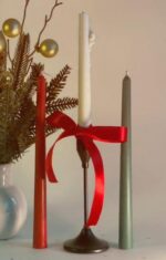 Taper Candle {Pack of 3 Red, White and Green} - Image 3