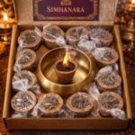 Pack Of 2 Havan Cups, Traditional Ritual Fire Offering Cups with Brass Plated Bowl