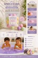 SIMHANARA Mini Bath Bombs (Pack Of 10) - Image 4